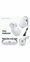 Elago Elago AirPods Pro 2 Nylon Strap TPU Shell Case - pouzdro s poutkem pro AirPods Pro 2 růžové - Záruka bezpečnosti. Jednoduché splátky. Doprava zdarma od 170 PLN.