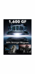 ESR Qi2 Magnetic Wireless Car Charger 15W - Black