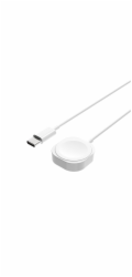 FIXED USB-C nabíjací kábel pre Apple Watch, biely