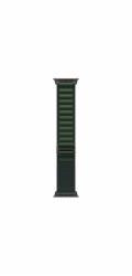 Apple Watch 49mm Dark Green Alpine Loop - Small - Black Titanium Finish