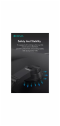 Devia Smart Series Magnetic Wireless Vehicle Bracket - Black