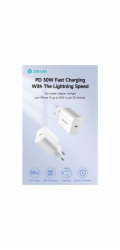 Deví síťová nabíječka Smart series PD Quick Charger 30W - White