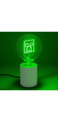 Paladone Minecraft lampa Creeper - neonová žárovka (výška: 24,3 cm)