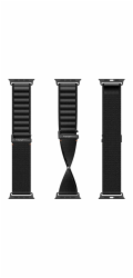 Spigen remienok Fabric Band pre Apple Watch 44-49mm - Black