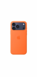 Apple iPhone 17 Pro Max Silicone Case with MagSafe – Orange