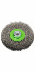 3M VLNITÝ KOTOUČOVÝ KARTÁČ 115X0,3X - INOX M14
