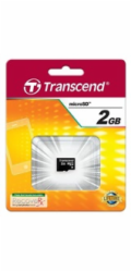 TRANSCEND MicroSD karta 2GB, bez adaptéru