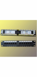 Patch panel 10“ UTP cat6, 12portů