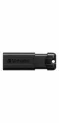 VERBATIM Flash Disk 128GB PinStripe USB 3.0, černá 100000189900