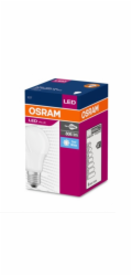 Osram LED žárovka E27  9,5W 4000K 806lm VALUE A-klasik matná