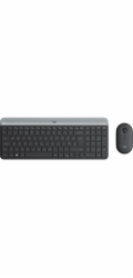 Logitech Wireless Desktop MK470, US, Graphite