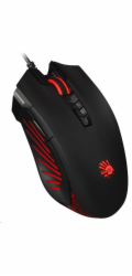 A4tech BLOODY V9M herní myš, až 4000DPI, V-Track technologie, 160KB paměť, USB, CORE 2, kovové podložky