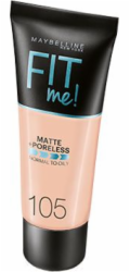 Maybelline Fit Me Liquid Foundation 105 Natural Ivory 30 ml