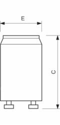 Philips Startér pro zářivky ECOCLICK S-10 4-65W 220-240V - 871150069769133