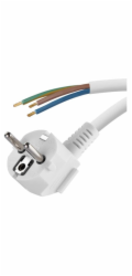 Flexo šňůra PVC 3× 0,75mm2, 2m, bílá  S14372