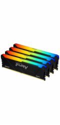 KINGSTON FURY Beast RGB 128GB DDR4 3600MT/s / DIMM / CL18 / KIT 4x 32GB