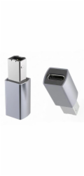 Redukce USB C female - USB2.0 B Male hliníková