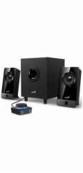 GENIUS repro SW-2.1 300X/ 2.1/ 10W/ dřevěné/ černé