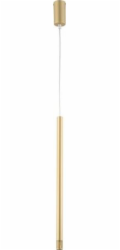 Závěsná lampa Sopel laser 1-bod G9 zlato