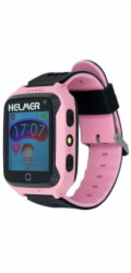 HELMER dětské hodinky LK 707 s GPS lokátorem/ dotykový display/ IP54/ micro SIM/ kompatibilní s Android a iOS/ růžové