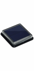 IMMAX TERRACE venkovní solární LED osvětlení/ 1,5W/ 30lm/ IP68/ 110x110x22mm/ černá
