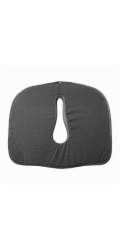 WP Ortopedický polštář, plastový hrot odolný proti tlaku, ergonomický, černý, Powerton