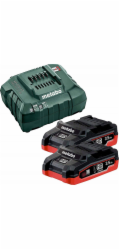 Metabo Basis-Set 2x 18V 5,5 Ah LiHD