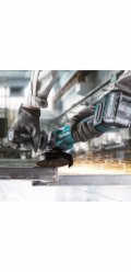 Makita Makita Grinder 40VMAX XGT 2x4,0AH 125 mm GA005GM201 Úhluk Grinder