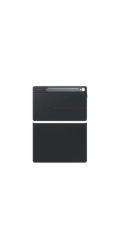 Samsung flipové pouzdro Smart Book EF-BX710PBE pro Galaxy Tab S9, černá