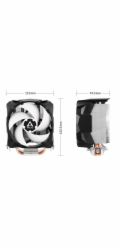 ARCTIC Freezer 7 X chladič CPU, Intel 1700, 115x, 1200, BULK