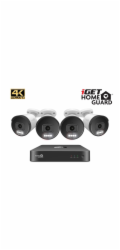 iGET HGNVK88504 - Kamerový UltraHD 4K PoE set, 8CH NVR + 4x IP 4K kamera, zvuk, SMART W/M/Andr/iOS