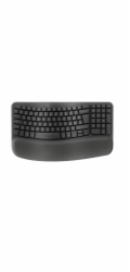 Logitech klávesnice Wave keys - bezdrátová/bluetooth/ergonomická/CZ/SK - grafitová