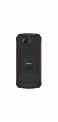 EVOLVEO StrongPhone W4, vodotěsný odolný Dual SIM telefon, černo-červená