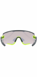 Sluneční brýle UVEX SPORTSTYLE 236 SET BLACK LIME MAT / MIRROR YELLOW (CAT. 2) + CLEAR (CAT. 0)