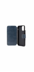 Kožené pouzdro typu kniha FIXED ProFit pro Apple iPhone 13 Pro Max, modré