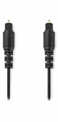 NEDIS optický audio kabel/ TosLink zástrčka - TosLink zástrčka/ černý/ bulk/ 2m