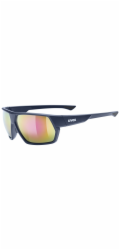 Sluneční brýle UVEX SPORTSTYLE 238 DEEP SPACE MATT/MIR. RED 