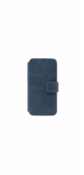 Kožené pouzdro typu kniha FIXED ProFit pro Apple iPhone 16 Pro Max, modré
