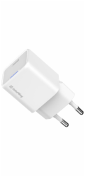 COLORWAY 1x USB-C/ síťová nabíječka/ GaN/ PD/ PPS/ 25W/ Včetně 100cm kabelu/ Bílá