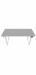 COUGAR stůl E-GRAV 160 WHITE elictric 1600 x 750 x 15 mm, 730~1180mm Silent Dual Motor Drive
