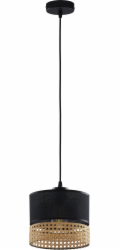 Závěsná lampa TK Krywult Paglia 6544 závěsná lampa 1x15W E27 černá