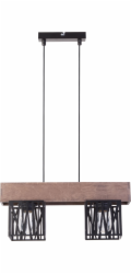 Sigma Závěsná lampa Dali v černém provedení (31480)