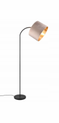 DELIGHT Stojací lampa Trio Julieta 419090144 1x60W E27 béžová/zlatá