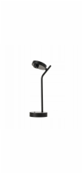 Azzardo Stolní lampa Iseo AZ5635, 1x3W LED, 3000K, 158 lm, černá