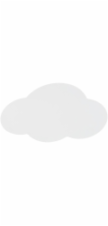 TK Lighting Nástěnná lampa Cloud 4964 2x6W G9 bílá