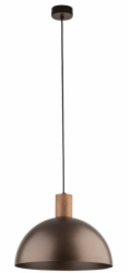 TKKRYWULT Závěsná lampa TK Lighting Oslo 4508 1x15W E27 hnědá/ořech