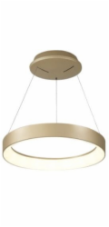MAXlight Mantra Niseko 8627 závěsná lampa 1x30W LED 2700-5000K 2250 lm zlatá/bílá