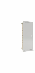 Noark PMF 48 107104 modulární pouzdro pro zapuštěnou montáž 4x12 modulů IP40 bílá