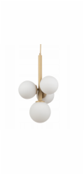 Sigma Závěsná lampa Perla 33606 bílé koule koule 4x12W G9 bílá/béžová