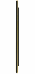 Candellux Venkovní nástěnná lampa STICK L-180 černá 60W opálové stínidlo IP65 21-35912